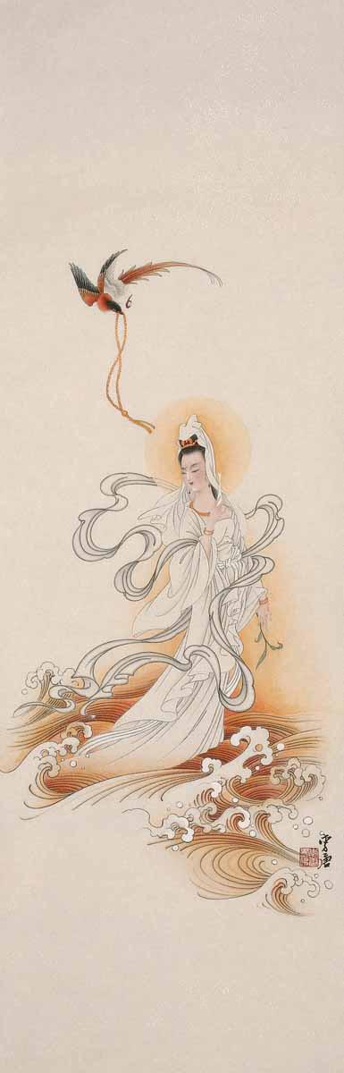 李唐人物绘画作品欣赏