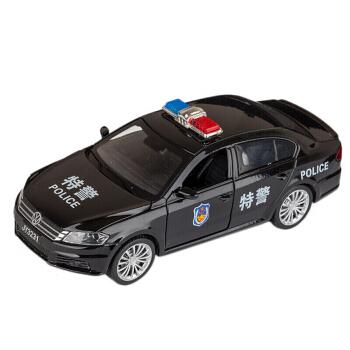 北国e家 合金警车玩具汽车合金模型救护车120玩具车合金车模声光回力