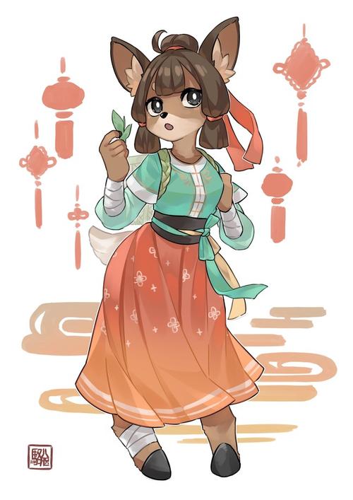 福瑞控狂喜汉服福瑞