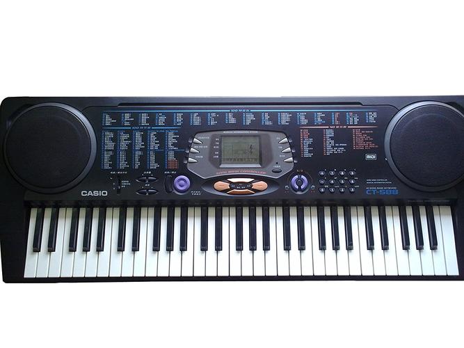 casio 卡西欧 ct-588电子琴 黑色 考级力度键盘