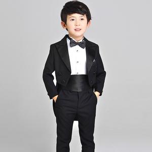 儿童钢琴表演服装男