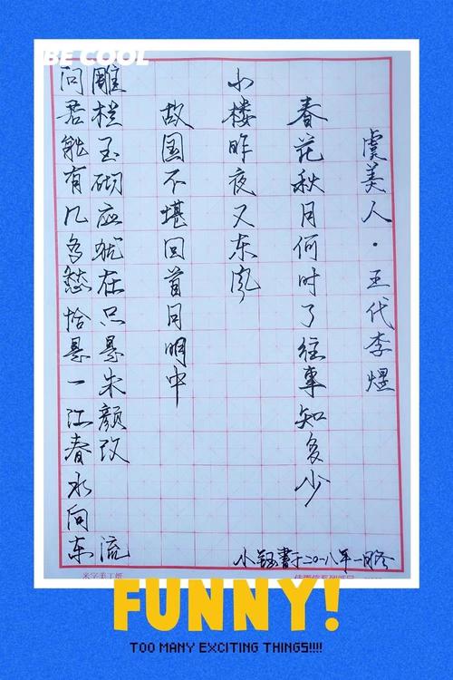 写好硬笔书法,传承汉字文化,为人生添色彩.