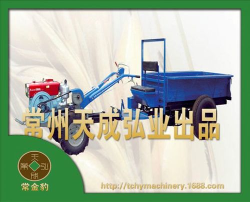 手扶拖拉机带机械车斗厂价直销常州制造