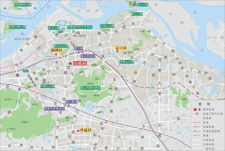 科普| 用地图,看不一样的镇江