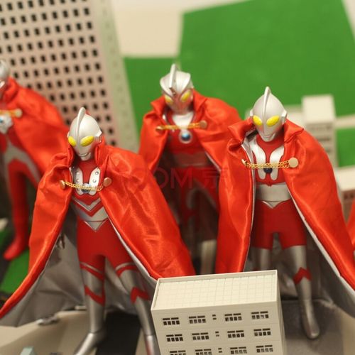 万代(bandai)shf,act奥特曼披风赛罗奥特六兄弟斗篷披风,请亲看清楚