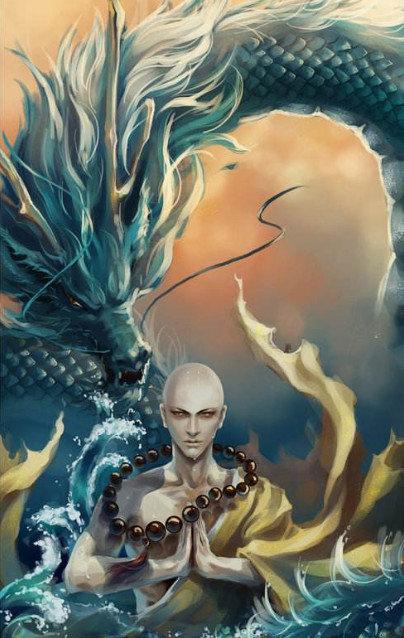 我的帅气和尚漫画图片头像图片