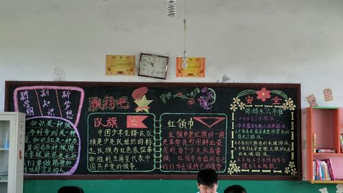 教室黑板报专门开辟了防溺水安全板块