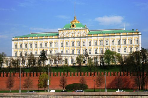 the grand kremlin palace, also translated great kremlin palace