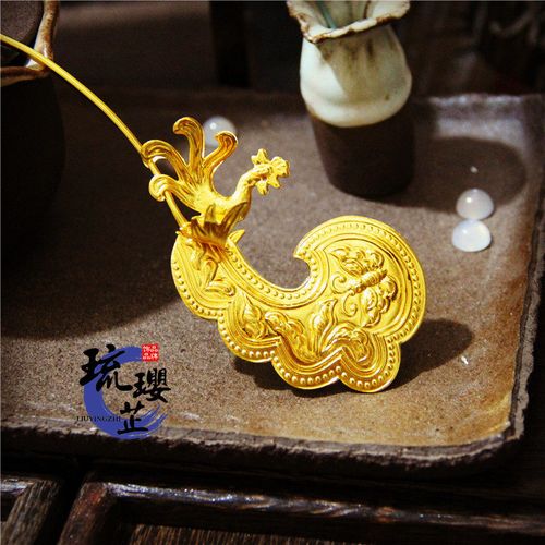 传统手工首饰遗址复原土司铜制海龙