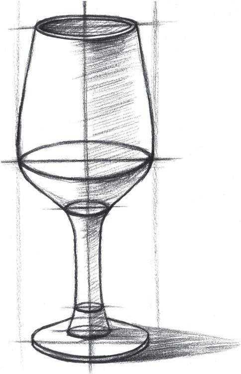 单个静物结构素描教程分步骤图解教你画静物素描简单易学