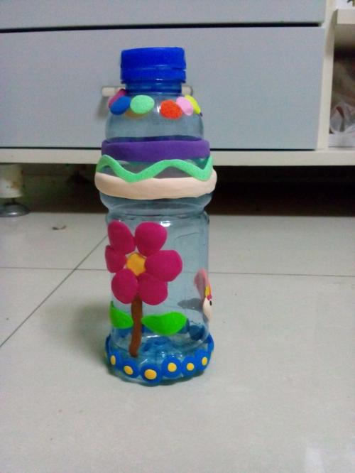 中班下学期手工--创意花瓶