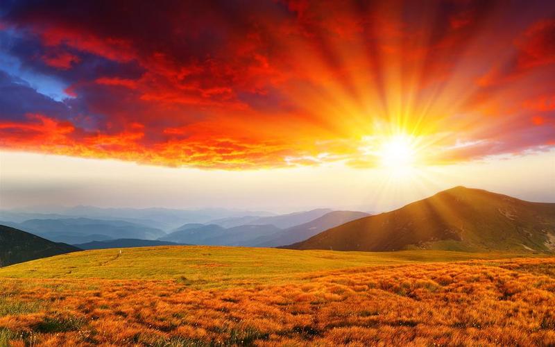 清晨日出唯美壁纸