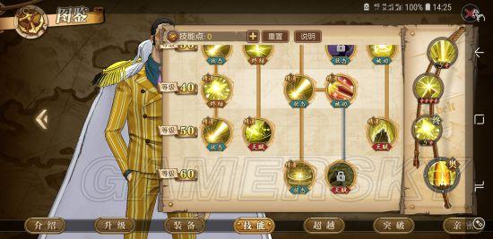 航海王燃烧意志黄猿aoe加点猴子aoe技能加点