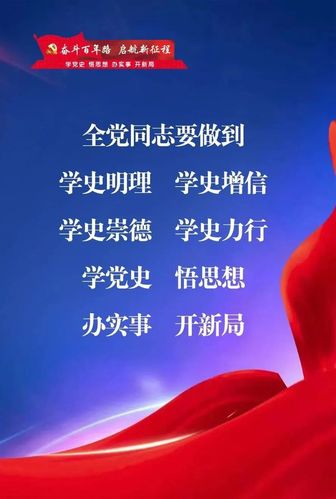 微海报|学党史 悟思想 办实事 开新局