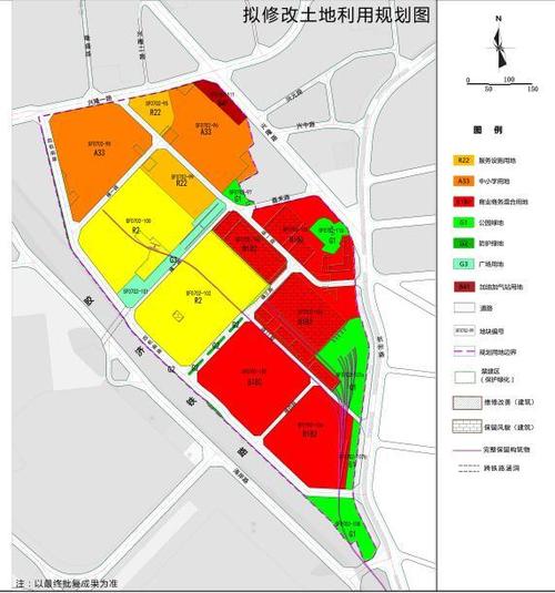 青岛中车四方厂区控制性规划有新调整增加152公顷绿地广场