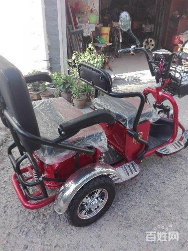 新买三天三枪电动三轮车