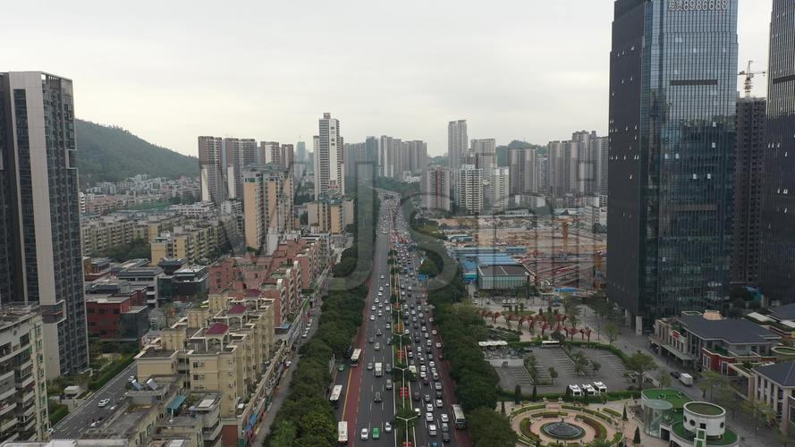 4k-原素材-珠海九州大道西航拍3_3840x2160_高清视频