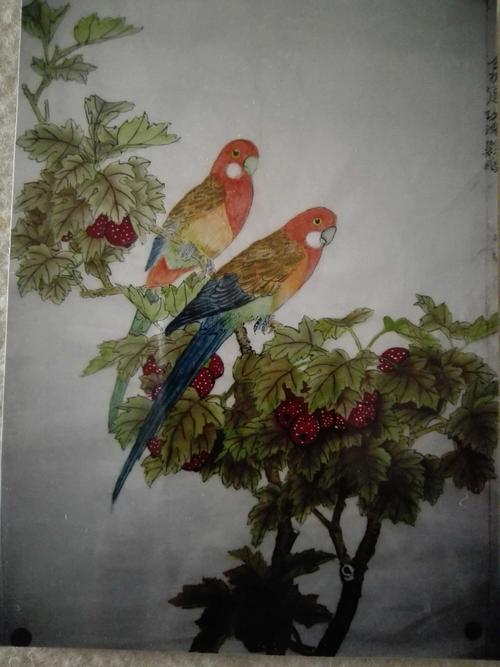 退休后学习工笔画