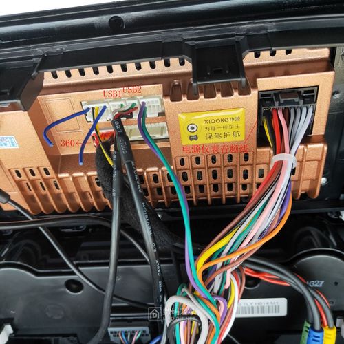 求解小颗360导航低音频输出接线