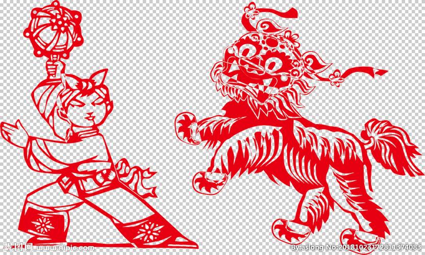 春节舞狮 新年舞狮 节日庆典图片