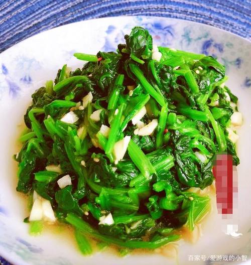 凉拌菠菜的做法,非常好吃