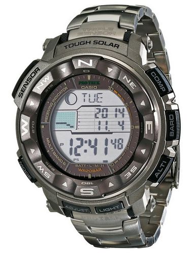 casio 卡西欧 prw2500t-7cr 探路者太阳能手表