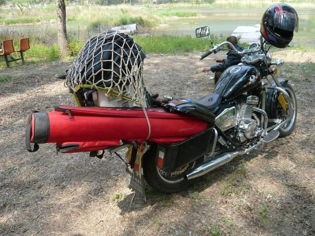 谨以此文献给和我一样骑摩托车钓鱼的朋友