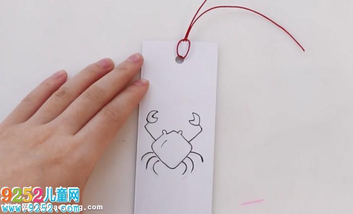 巨蟹座书签制作方法 书签