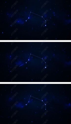 星空连线十二星座白羊座