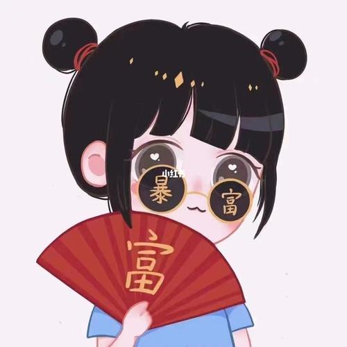情侣头像 暴富头像 可爱卡通头像_情侣头像_卡通头像