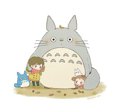 龙猫卡通q版头像