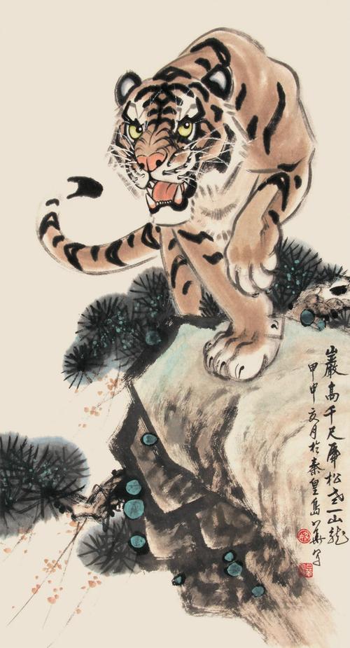 虎年虎画送您36幅猛虎图虎虎生威