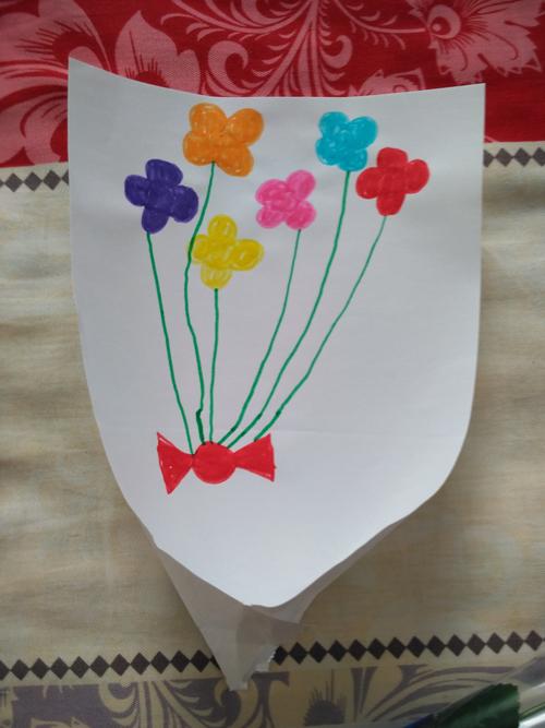 送给姥姥的生日礼物(一束花)