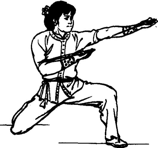 又名子母刀或护手刀,包肘刀,为南方流行兵刃.刀长2尺,刀把有护手.