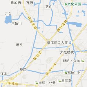 台州市路桥区地图