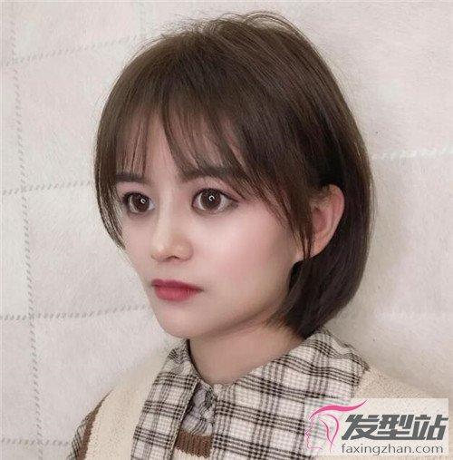 女生减龄短发推荐 清纯学生头时尚百搭-短发发型-发型