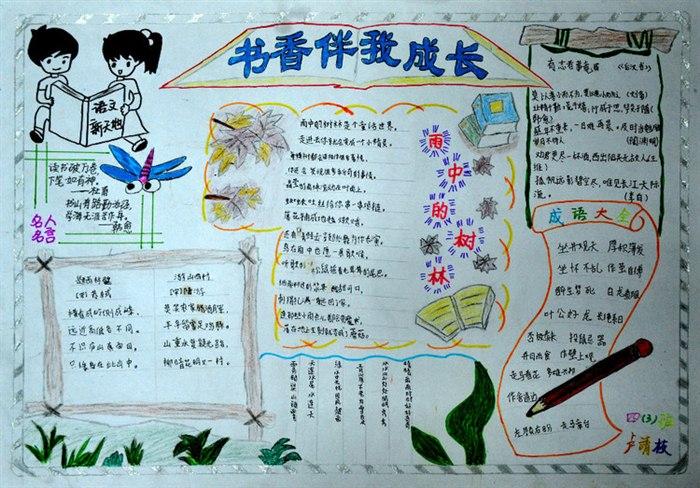 2012年首届读书节学生优秀手抄报 - 缙云县团结小学 - 启航新教育