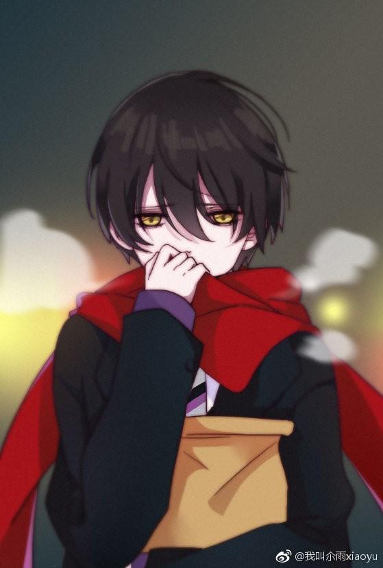 〈黑夜有所斯〉情侣头像壁纸