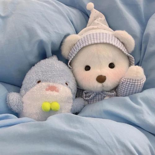 可爱玩偶头像莉娜熊头像情头闺蜜头像