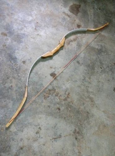 【黄石作品】分体反曲玻片传统"分体汉长弓"弓箭 成人