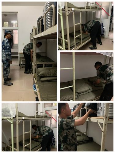 平顶山一中新区高级中学军训纪实之内务整理篇