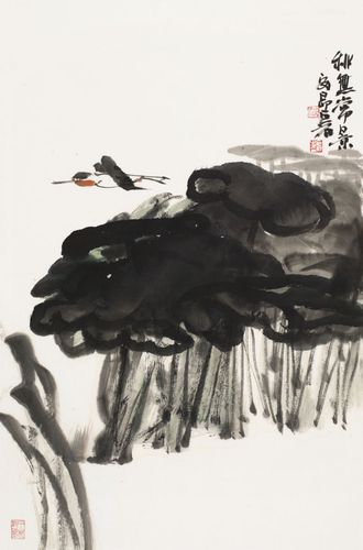 当代水墨名家巨石先生优秀新作赏析(二)