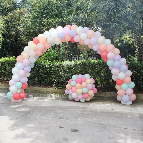 装饰生日风格婚庆派对单层马卡气球