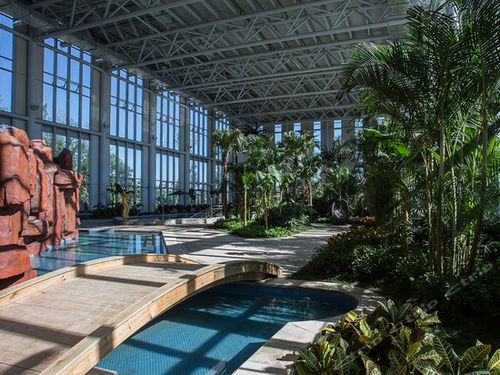 北京中家鑫园温泉酒店1晚 早餐 鑫悦温泉门票 温泉中心私汤泡池2小时