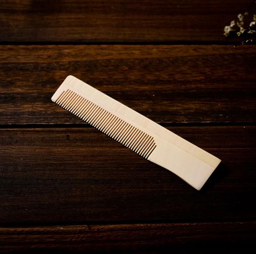 高端客栈酒店一次性竹梳子 木梳子环保竹梳木梳可定制