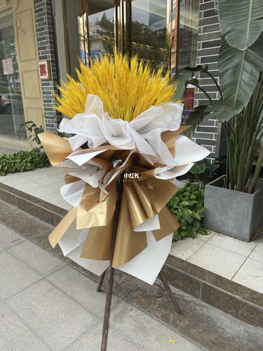 普宁花店|大麦花篮 开业花篮 大麦开业花篮_花篮_大麦