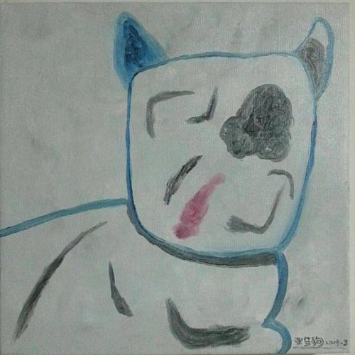 二蛋系列 - 张刍狗的作品 | artand - 与艺术家面对面的在线画廊