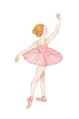 跳芭蕾的女孩