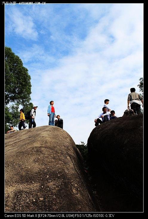 到白架顶了,这是火炉山最高处