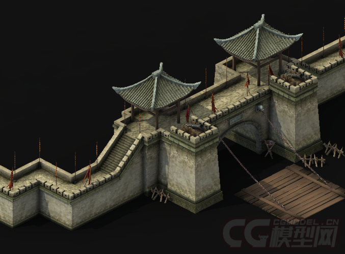 古代城墙 城门 城楼